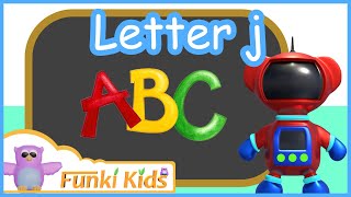 Woordjes leren letter j  ABC ALFABET [upl. by Egap]