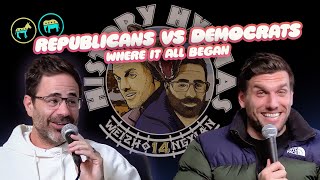 Republicans vs Democrats where it all began  History Hyenas [upl. by Sari]