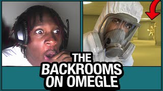 THE BACKROOMS on OMEGLE Found Footage [upl. by Egiedan]