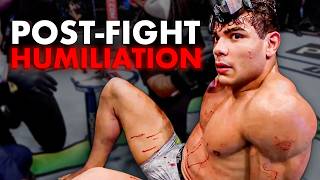 10 Most Humiliating Post Fight Moments In MMA History [upl. by Neeruam]