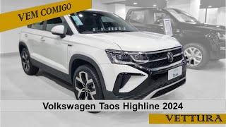 Volkswagen Taos Highline 2024 VEM COMIGO [upl. by Noelle806]