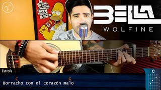 Bella Wolfine  Cover Acustico  Guitarra Christianvib [upl. by Liba734]