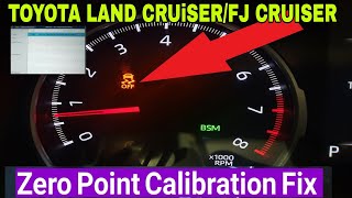 Zero Point Calibration C1336 How to Calibration zero point Angle sensor on Toyota and Lexus [upl. by Haon]