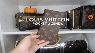 Louis Vuitton Pocket Agenda [upl. by Sorazal160]