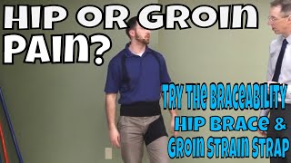 Hip or Groin Pain Try the BraceAbility Hip Brace amp Groin Strain Strap [upl. by Takara304]