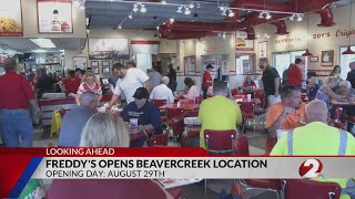 Freddys Frozen Custard amp Steakburgers opens in Beavercreek [upl. by Grenier]