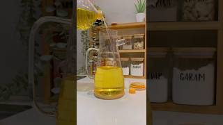 Oil Pot Borosilicate Glass unboxing review kitchen [upl. by Arutek312]