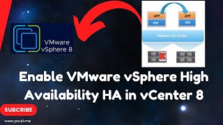 How to Enable VMware vSphere High Availability HA in vCenter 8 [upl. by Flowers]