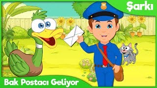 Bak Postacı Geliyor Selam Veriyor 💌 Çocuk ve Bebek Şarkısı [upl. by Rew]