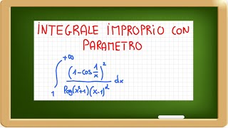 integrale improprio con parametro coseno e logaritmo [upl. by Ruprecht]