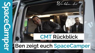 Rundgang über den SpaceCamper Stand auf der CMT in Stuttgart Ein Rückblick 2023 [upl. by Habeh]