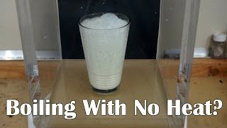 What Happens To Milk In A Huge Vacuum Chamber [upl. by Erdried]