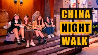 This Is What Beijing Is Like At Night 4K China Walking Tour  北京 [upl. by Annayak]