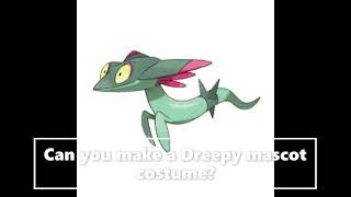 Dreepy Mascot Costume Making In 2024 Request Draw A Concept First pokemon mascotcostume [upl. by Leona42]