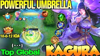 KAGURA BEST BUILD IN 2022  TOP GLOBAL KAGURA  •  •   MOBILE LEGENDS [upl. by Auburn]