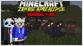 100 Hari Minecraft Hardcore Zombie Apocalyps Part1 [upl. by Kcirddet504]