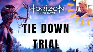 Horizon Zero Dawn  Tie Down Trial Guide Greatrun Hunting Grounds [upl. by Rehpoitsirhc]