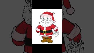 Kerstman kleurplaat  Christmas coloring pages  Kleurplaat  Kleurplaten Kind [upl. by Robinet567]