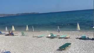 Limenaria Beach and Agistri Tavern Thassos Island Greece [upl. by Etnauq142]