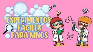 EXPERIMENTOS para NIÑOS PEQUEÑOS [upl. by Yeslah]