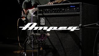 Ampeg BA210 Bass Combo Amp V2  Gear4music demo [upl. by Decker]