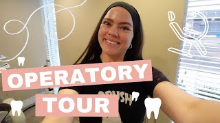 DENTAL HYGIENE OPERATORY TOUR✨🦷🧚🏻 [upl. by Alleirbag]