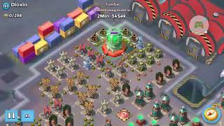 Boom Beach  Operation Dead End  Dioxin  zooka solo 19 million Hp [upl. by Ardith]