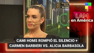 Habló Cami Homs  Carmen Barbieri vs Alicia Barbasola  LAM  Programa completo 020823 [upl. by Giacinta]