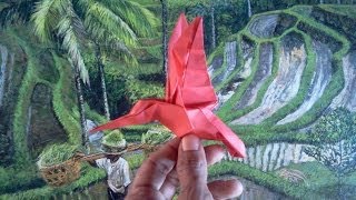 How to make Origami Bird [upl. by Andra]