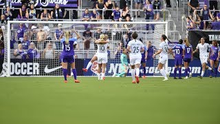 NWSL HIGHLIGHTS  Orlando Pride 0 Portland Thorns FC 2 [upl. by Edurtreg]