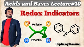 Redox Indicators  Acid Base Equilibria lec10 indicator acidbase mwschemistry [upl. by Sherburn]