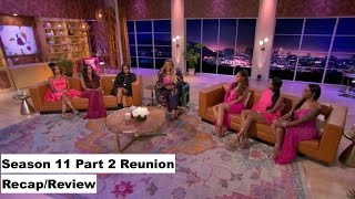 Basketball Wives Season 11 Part 2 Reunion LIVE  Thank God It Was One Part [upl. by Alamap]