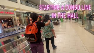 Starting a conga line in the mall [upl. by Romola398]