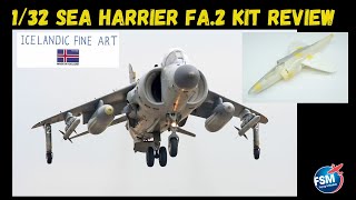 132 Sea Harrier FA2 Resin Kit Review [upl. by Holihs219]