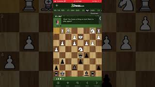 Game against level 700 elo chess bot [upl. by Trahern]