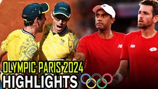 Austin Krajicek  Rajeev Ram vs John Peers  Matthew Ebden Final  Olympic 2024 [upl. by Bourke153]