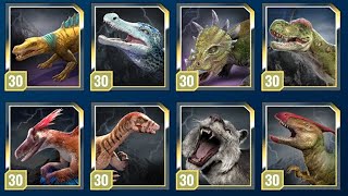 THE MAXED APEX ONLY TEAM JURASSIC WORLD ALIVE [upl. by Mathre152]