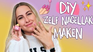 Mijn eigen NAGELLAK MET GEUR maken  DIY [upl. by Cand976]