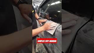 Pengamplasan Dry Manualdempulmobil bodyrepair dry sanding dempul [upl. by Yditsahc]