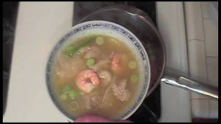 Wonton Soup Recipe  Chinese Food [upl. by Zonnya]