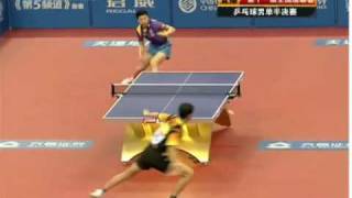 Ma Long vs Wang Liqin  Loops and Counterloops [upl. by Taryne431]