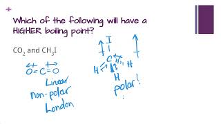 Using Intermolecular Forces To Predict MeltingBoiling Points [upl. by Renie394]