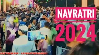 Indian biggest navratri garba dance💃🕺 2024  sachin dhodi [upl. by Tarton]