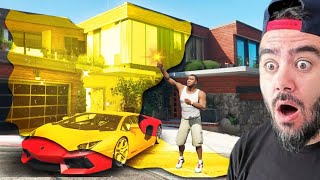 ARABAYA DOKUNDUM ALTIN ARABA OLDU  GTA 5 MODS [upl. by Kort]