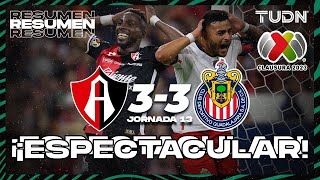 Resumen y goles  Atlas 33 Chivas  CL2023 Liga Mx  J13  TUDN [upl. by Doelling]