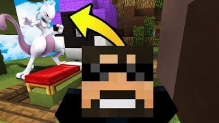 MY WIFE IS A BETTER MEWTWO THAN ME NEW Minecraft Pokemon BedWars 2 [upl. by Bovill]