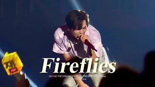 4K Fireflies  haechan focus  241130 THE DREAM SHOW 3：DREAMSCAPE  FANCAMl [upl. by Vanda]