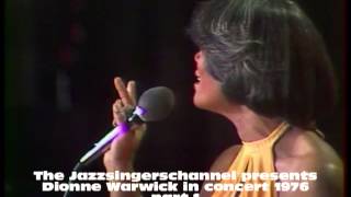 Dionne Warwick in concert 1976 part 1 [upl. by Pfosi]