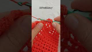 HOW TO Crochet 3 rows of mesh stitch simultaneously crochet beginnercrocheter crochetsecrets [upl. by Trovillion422]