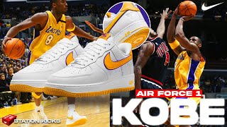 KOBE BRYANT X NIKE AIR FORCE 1 LOW TO RELEASE IN DECEMBER 2024 [upl. by Vaules581]